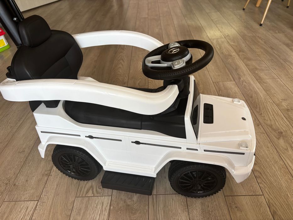 Ride-on Кола за бутане с дръжка и сенник MERCEDES