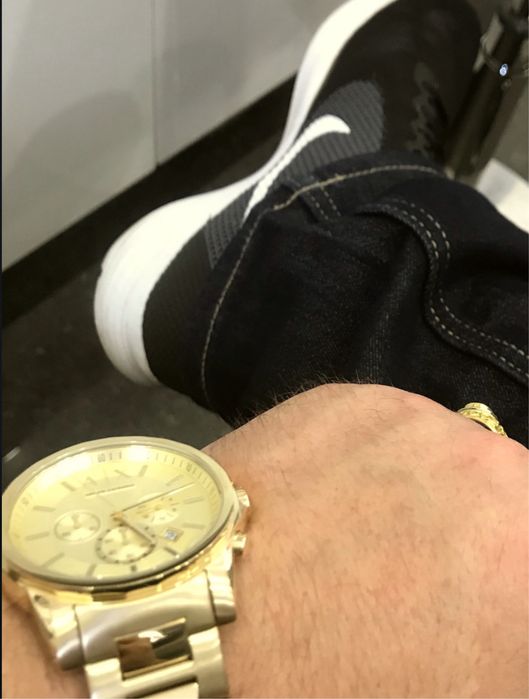 Ceas ARMANI EXCHANGE editie limitata placat cu 18k