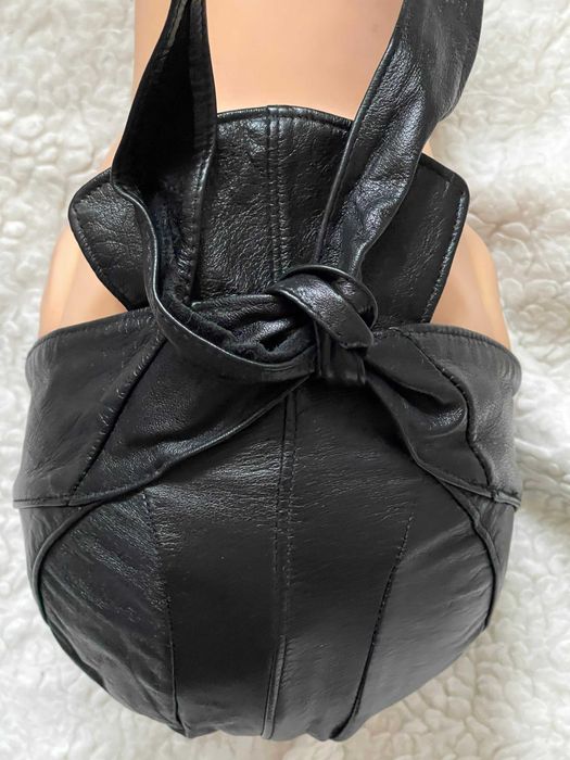 Bandana aniversara neagra unisex piele naturala Harley Davidson baieti