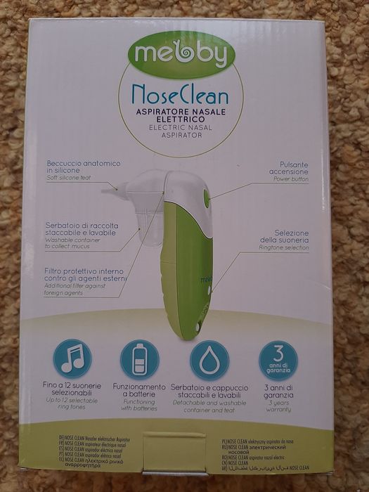 Аспиратор (електрически) за нос  Medel Mebby Nose Clean 95195