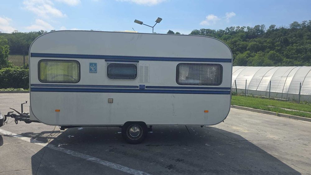Rulotă Knaus Südwind 430 – Toaletă și Duș Exterior – Import Olanda