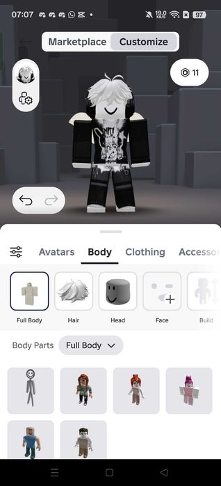 Аккаунт роблокс топ