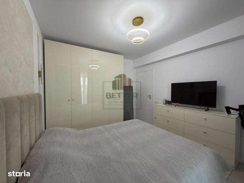 Apartament de vanzare 3 camere - mobilat și utilat ,Popesti Leordeni