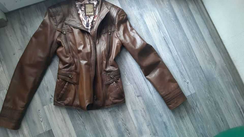 Дамско кожено яке, естествена кожа, S-размер