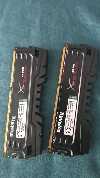 Kingston memorie  ram 8 GB kit dual Hiper x