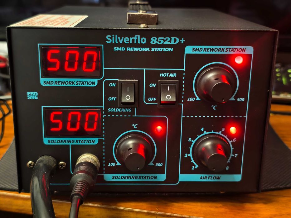 Паяльная станция Silverflo 852D+