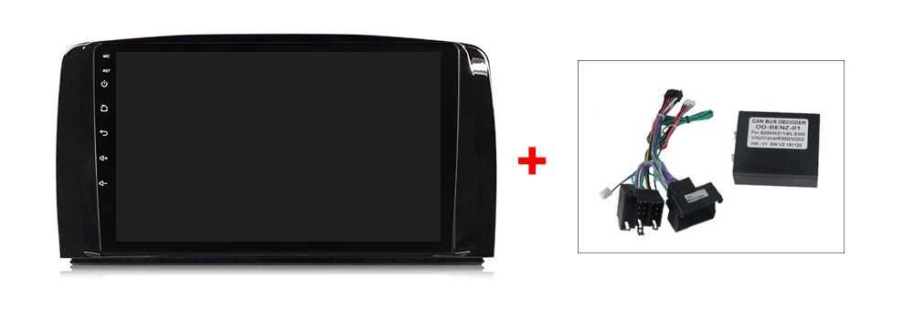 Navigatie Android 14 Mercedes R300 2007 - 2011 1/8 Gb CarPlay +CAMERA