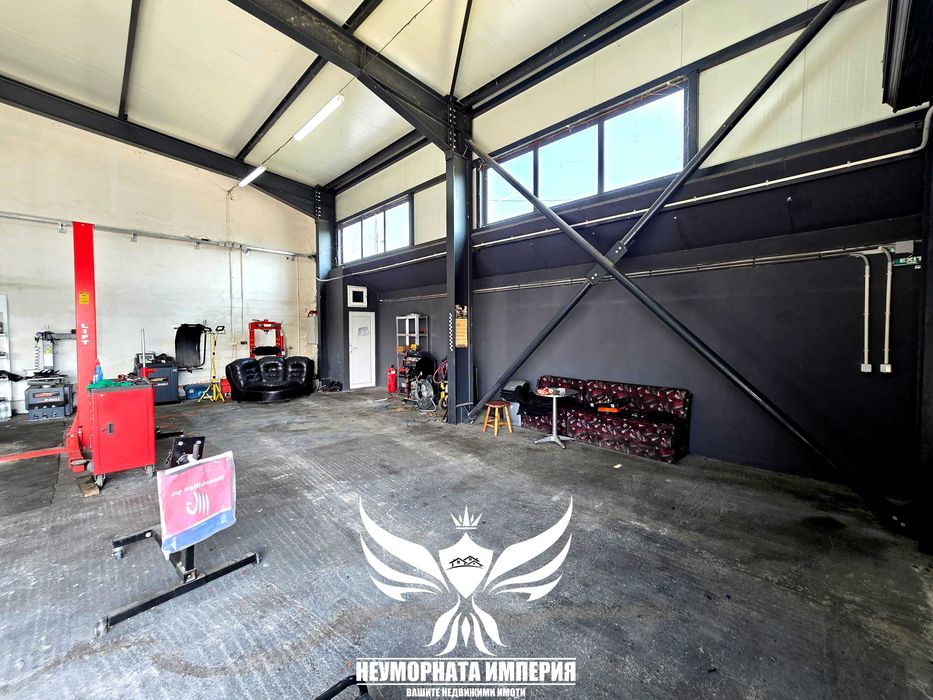 Дава се под наем Промишлена сграда в с. Скутаре, Област Пловдив - 90 кв.м за 418.71 € - Снимка #4