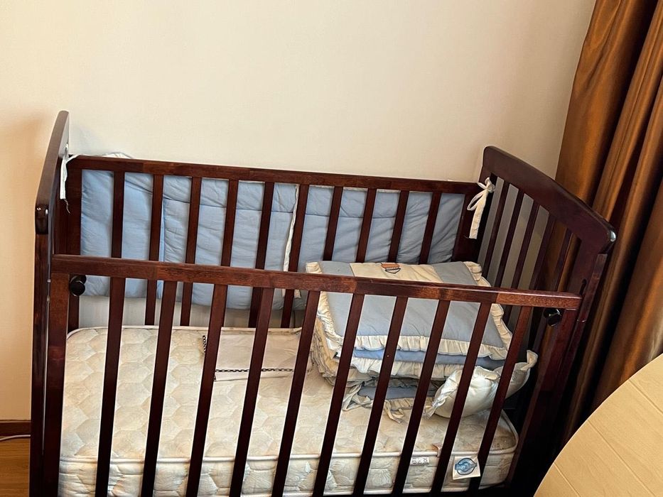 Манеж детский деревянный