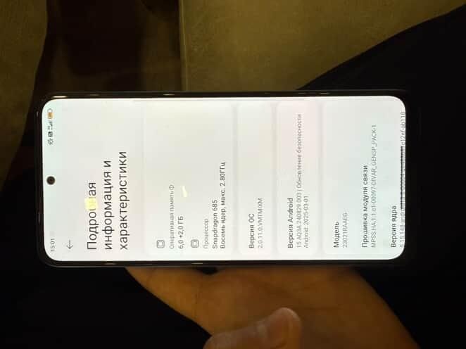 Redmi note 12  holati ideal hech qayeriga hech narsa qilmagan yangidek