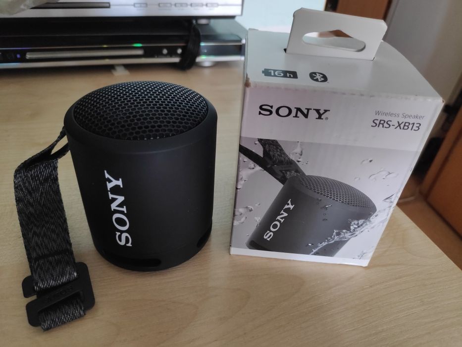 Колонка Bluetooth Sony SRS-XB13, Black (SRSXB13B.RU2)