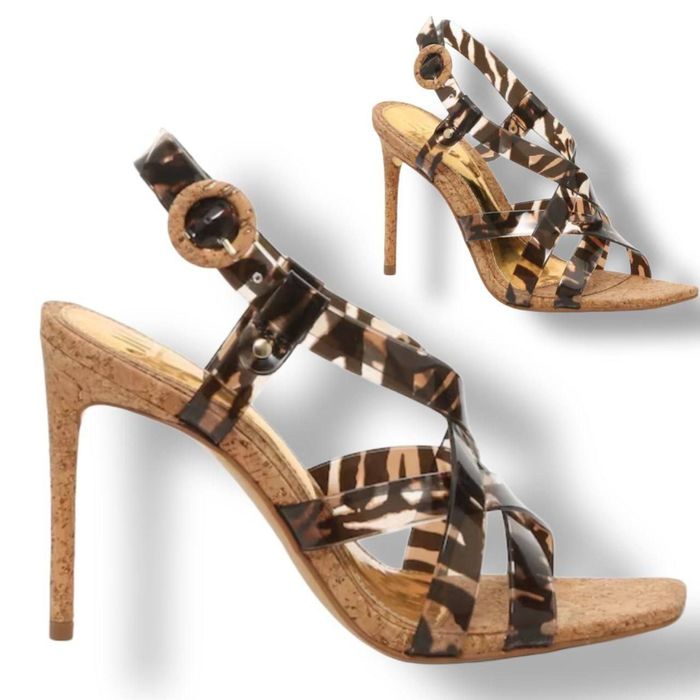 Танкетки на пробке JLO JENNIFER LOPEZ Fren Sandal оригинал из Америки