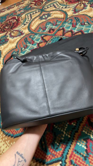 Geantă Strathberry Midi Soft Nappa – Black OS