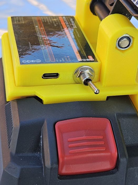 Reflector led compatibil parkside cu USBC 65w