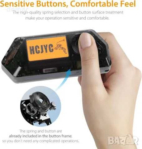 Прозрачен черен калъф за Flipper Zero