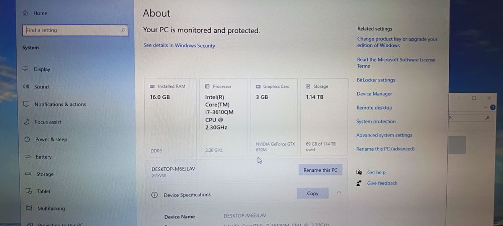 ASUS ROG 17.3 inc