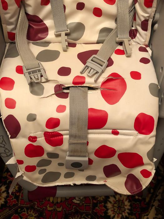 Scaun de masa Chicco Polly Progres 5 in 1, Anthracite, 0 luni+