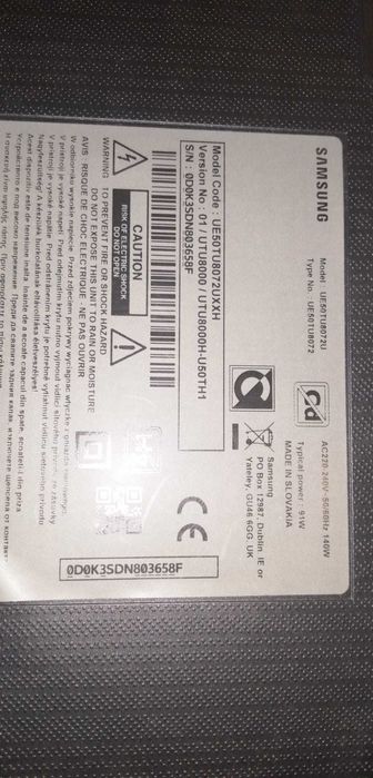 Componente televizor samsung UE50TU8072UXXH