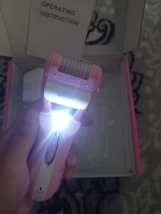Epilator aparat ayollar uchun