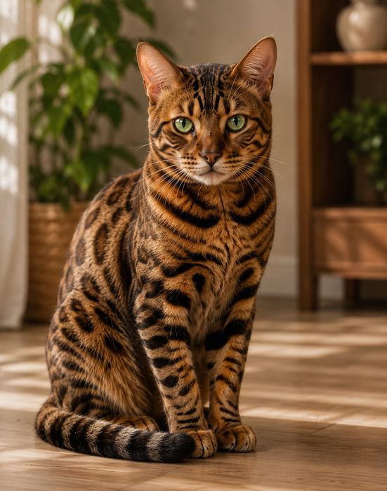 Бенгальские котята