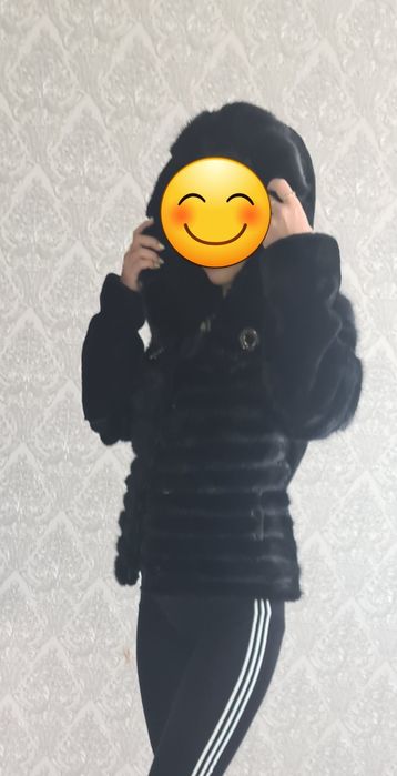 Шуба норка мутон