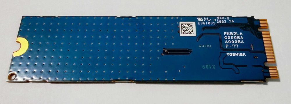 NVMe 256GB, KIOXIA M.2 2280