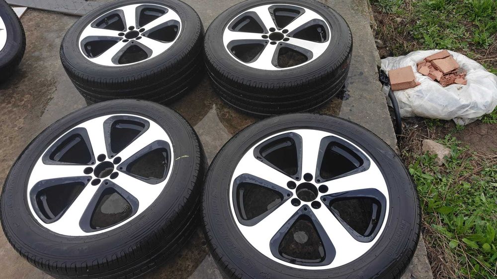 Jante noi Mercedes GLC R19 si anvelope vara Pirelli 235/55/R19