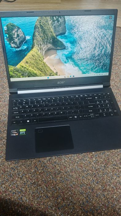 Laptop Gaming RTX Ryzen7 5825 16GB DDR4 512GB SSD