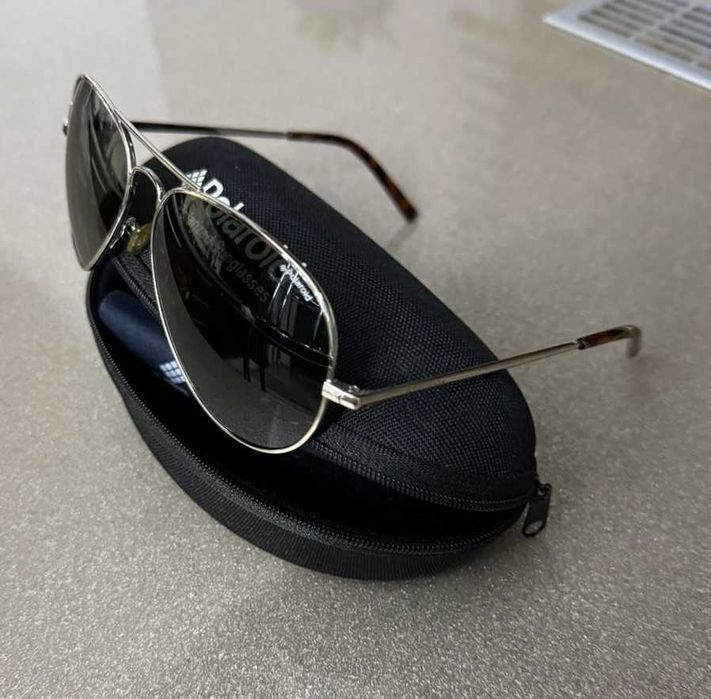 Ochelari de soare Polaroid originali aviator, polarizați, ca noi