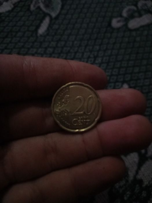 Moneda de 20 euro centi pentru colectionari