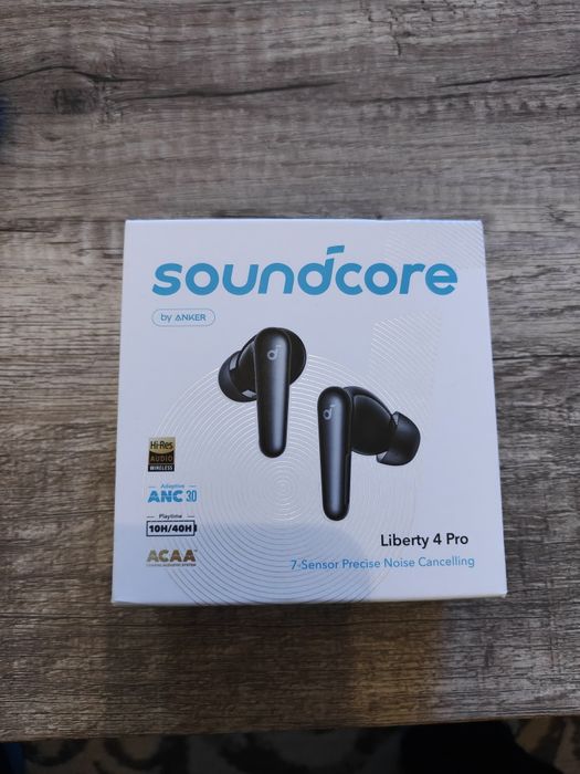 Като нови Bluetooth слушалки Soundcore Liberty 4 Pro