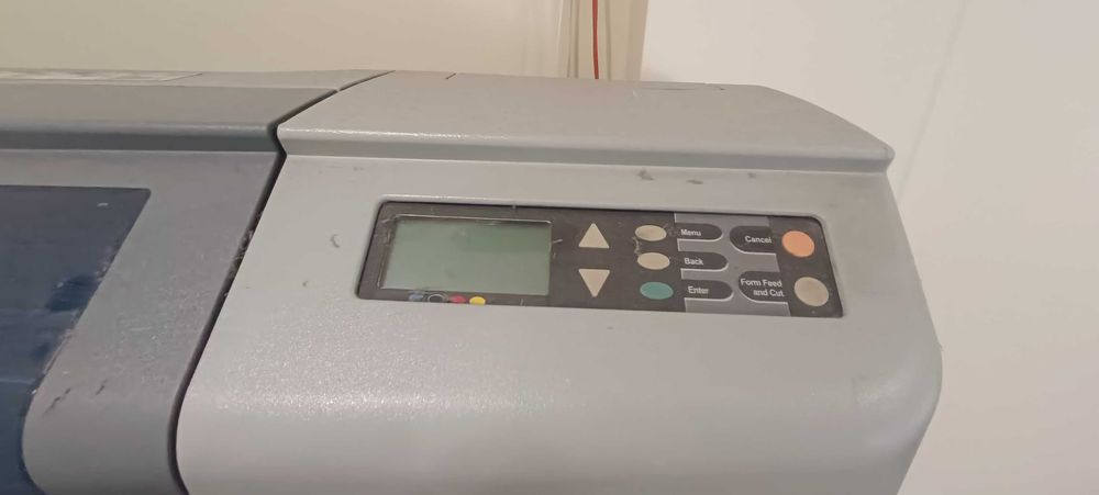 HP DesignJet 500 на части