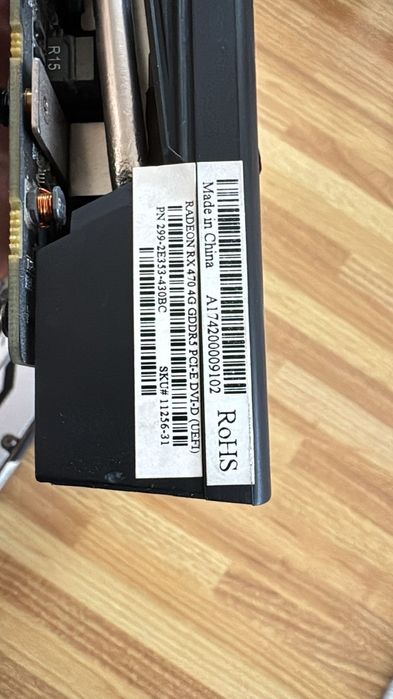 Видеокарты Sapphire AMD RX470
