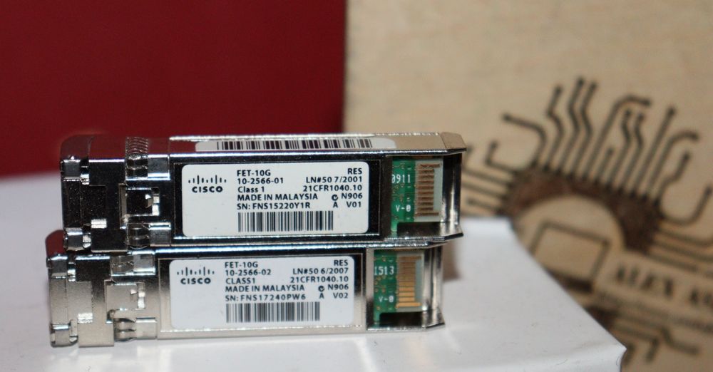 Modul Optic Cisco SFP+ FET-10G  10-2566-01/02 MMF LC 100m 850nm