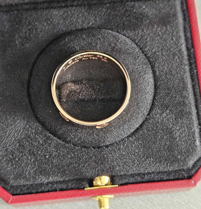 Inel Cartier Love 18k Rose