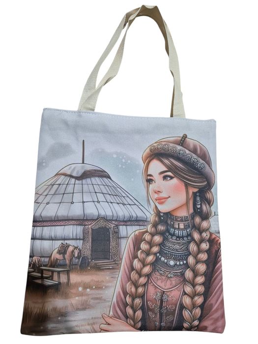 Сумка шоппер в этно стиле