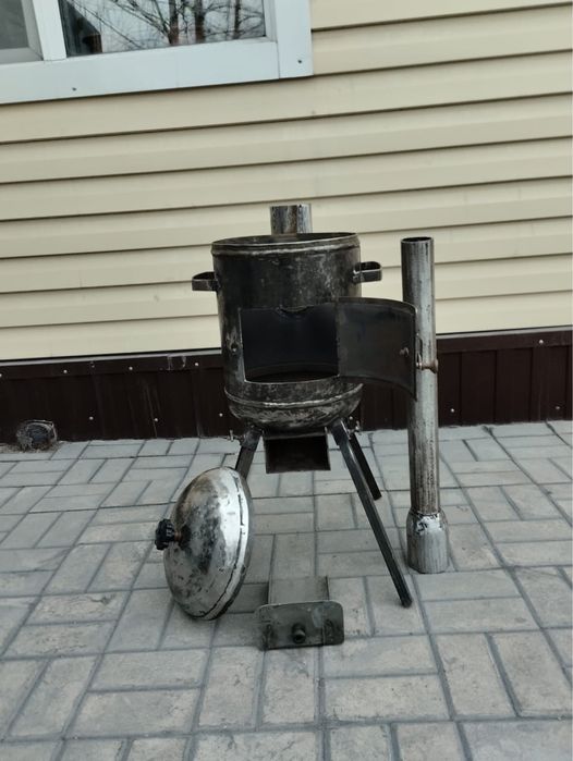 Печь под казан разборная