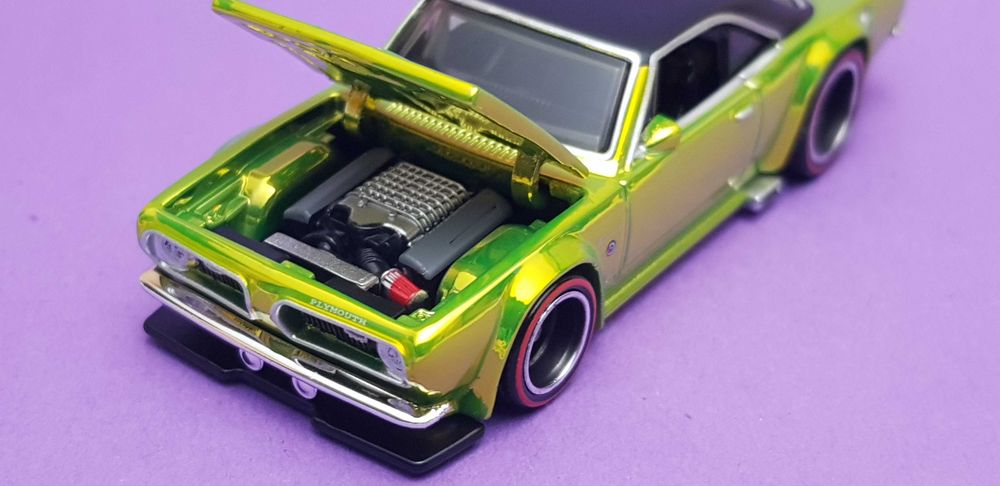 RLC Exclusive sELECTIONs 1968 Custom Plymouth Barracuda hot wheels
