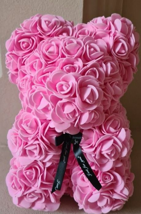 Ursulet din trandafiri 35 cm