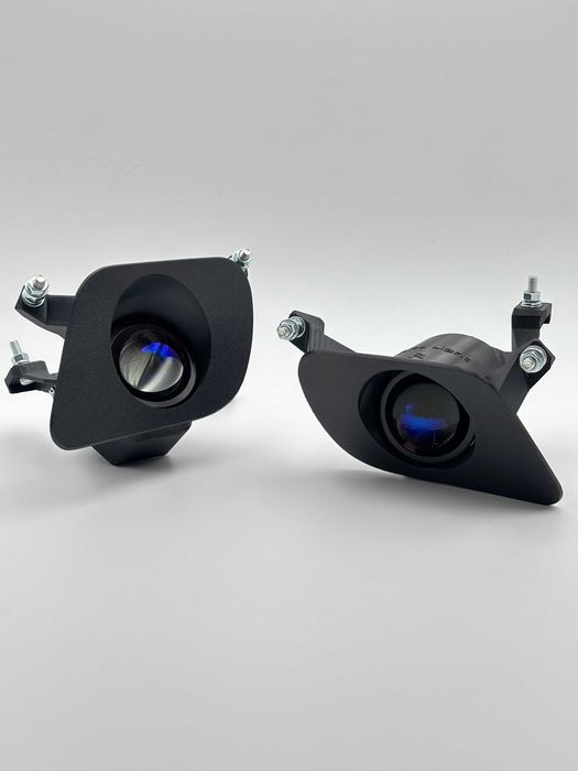 Bi LED противотуманные фары на Mercedes E-class W210