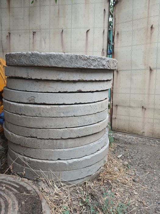 Продам бетонные опорные кольца