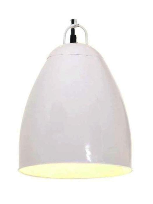 [NOU] Lampă suspendată, model industrial, 25 W, alb, 32 cm, E27