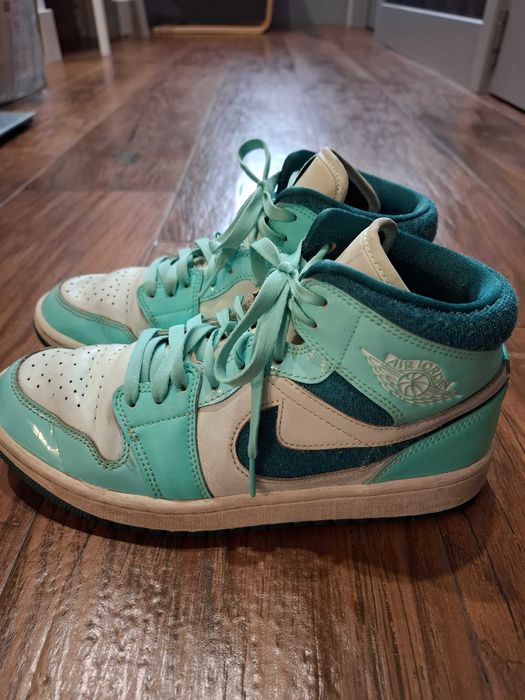 Nike
Сникърси Air Jordan 1 Mid Se, цвят тюркоаз/светло зелен/мента