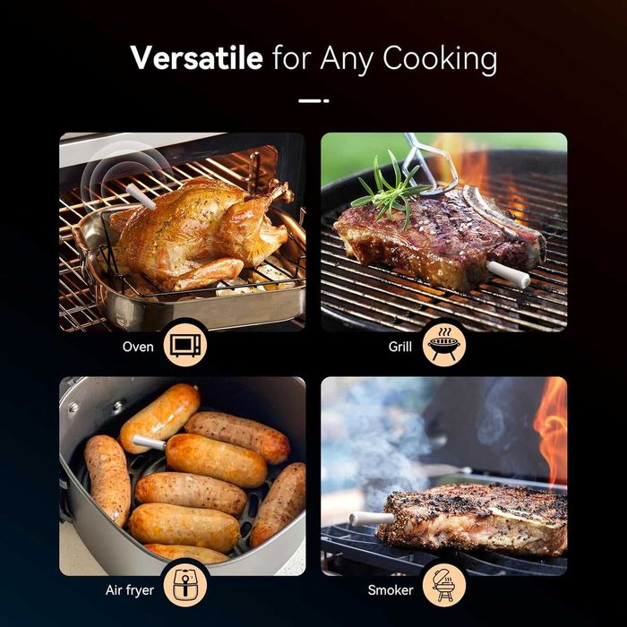 Термометър за грил/фурна/месо Inkbird INT-11S-B, Гаранция