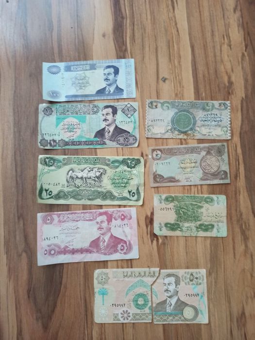 Динари 100,25,10,5 Ирак