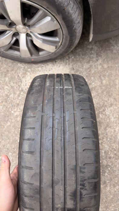 Jante aliaj Peugeot 16” + anvelope Continental/Michelin  205/55 R16