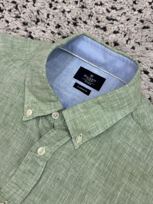 Мъжка ленена риза HACKETT LONDON . Размер XL