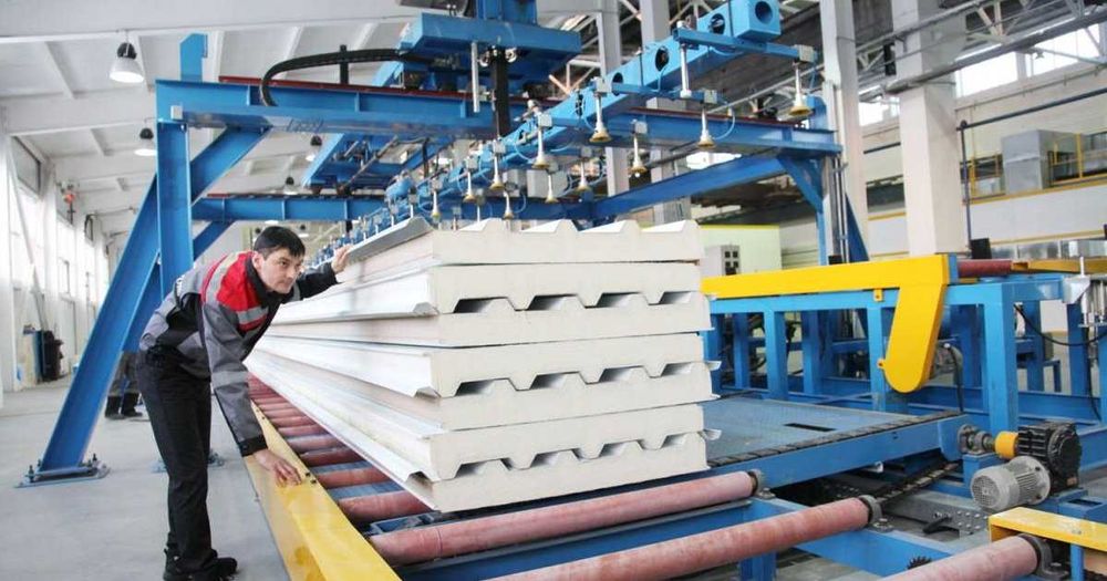 Сэндвич панели стеновые и кровельные от производителя