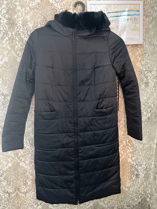 Продам теплый зимний пуховик