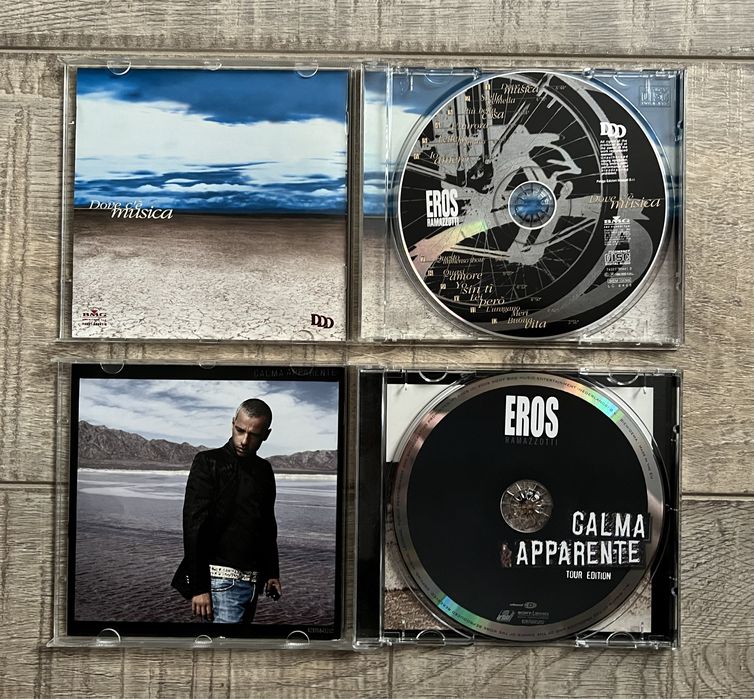 Lot 6 cd-uri originale Eros Ramazzotti